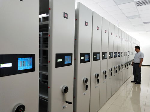 档案室智能化管理系统 北京钢亿智能存储设备